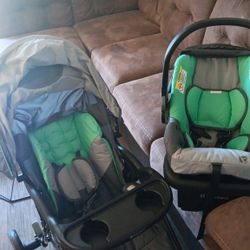 Baby Stroller And Infant Car Seat 