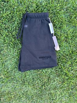 Black ESSENTIALS shorts (Size S)