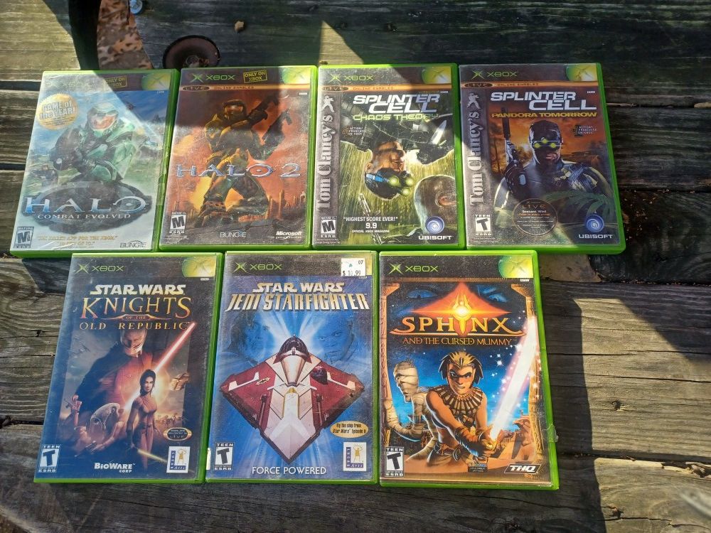 XBOX SERIES X BACKWARDS COMPATIBLE XBOX GAMES $25 EACH FINAL PRICE SEE 👀 ALL PICTURES 