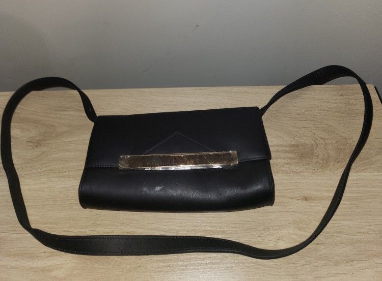 Bing Bang X Urban Outfitters Leather Crossbody Black Woman's Bag