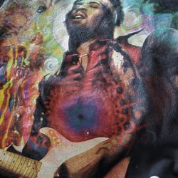 Vintage Jimi Hendrix Black T-Shirt Medium $10