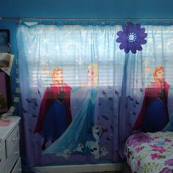 Frozen Curtains Or Shower Curtain. 