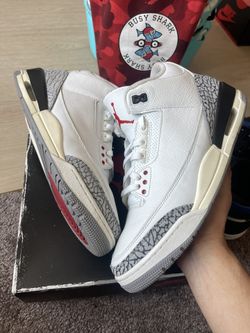 Jordan 3 White Cement