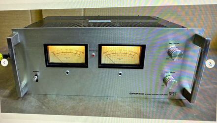 Vintage Pioneer SPEC-2 Power Amplifier Looks Good