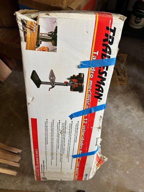 Tradesman 12 speed drill press $75