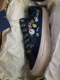 Size 9.5 Navy Blue Vans Old Skool 36 Souvenir