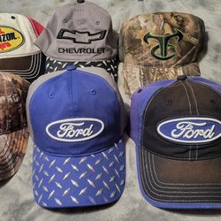 Hat Lot Including 6 Hats, Brand New; $10ea Or $50  For All