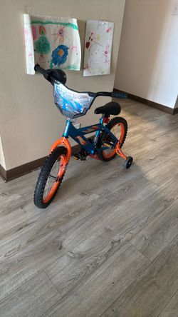 16" Dynacraft Hot Wheels, Boys BMX Bike,Kids Age 5-7 Years, Blue