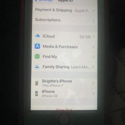 i Phone 7 (case Included)