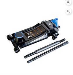 Hart Super Duty Garage Jack with SUV Adapter 3 ton black