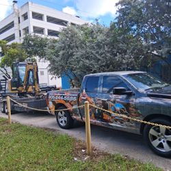 Bobcat Excavadora Volteó