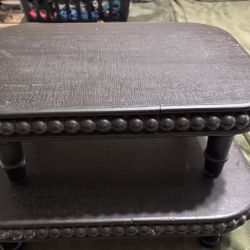 Creative co-op Decorative Stools 2 Pc