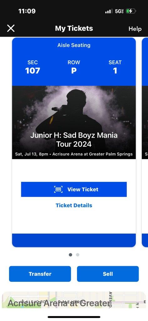 Junior H Tickets