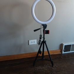 Portable, Adjustable Ring Light 11.5" 