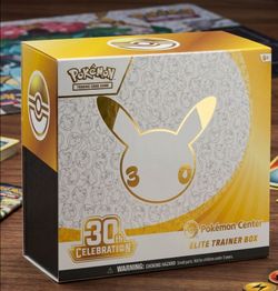 Pokémon Center TCG 30th Celebration Elite Trainer Box