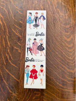 Vintage 1962 Barbie #850 Redhead Bubble Cut w/ Original Box & Accessories