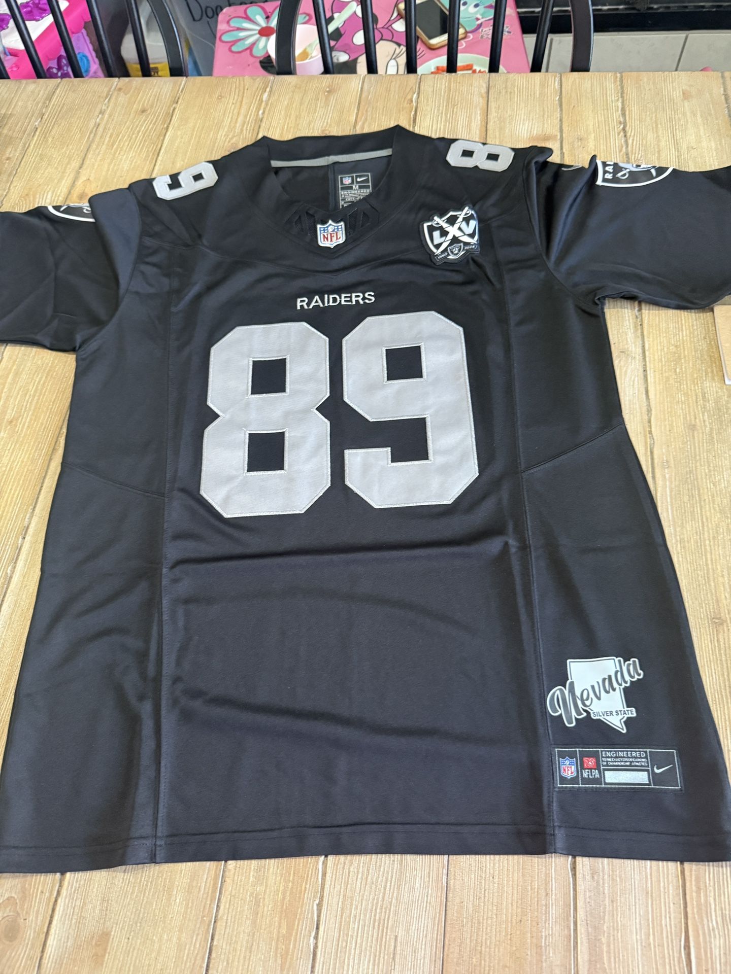 Medium Raiders Bowers Jersey