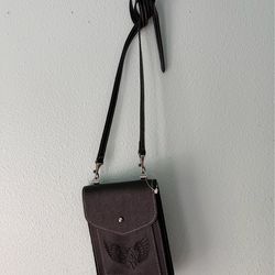 Black Crossbody Phone Bag/Mini Purse