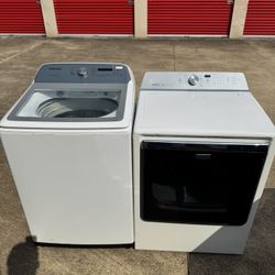 Washer and dryer XL electric set 