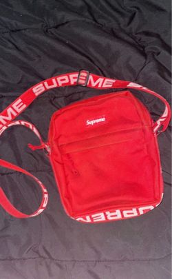 Supreme Red Shoulder Bag Crossbody Messenger Bag Box Logo