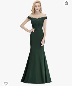 Green Evening Dress