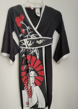 Halloween Kimono Girl