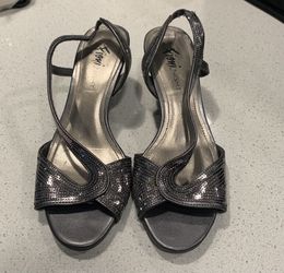 Gun Powder/Chrome Color Shoes