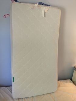 Newton crib mattress with waterproof cover