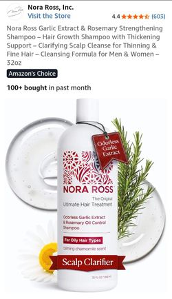 Nora Ross GARLIC Shampoo 🧴