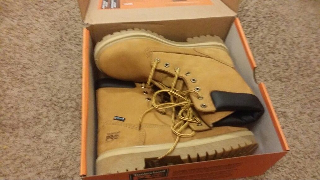 Brand new Timberland boots.