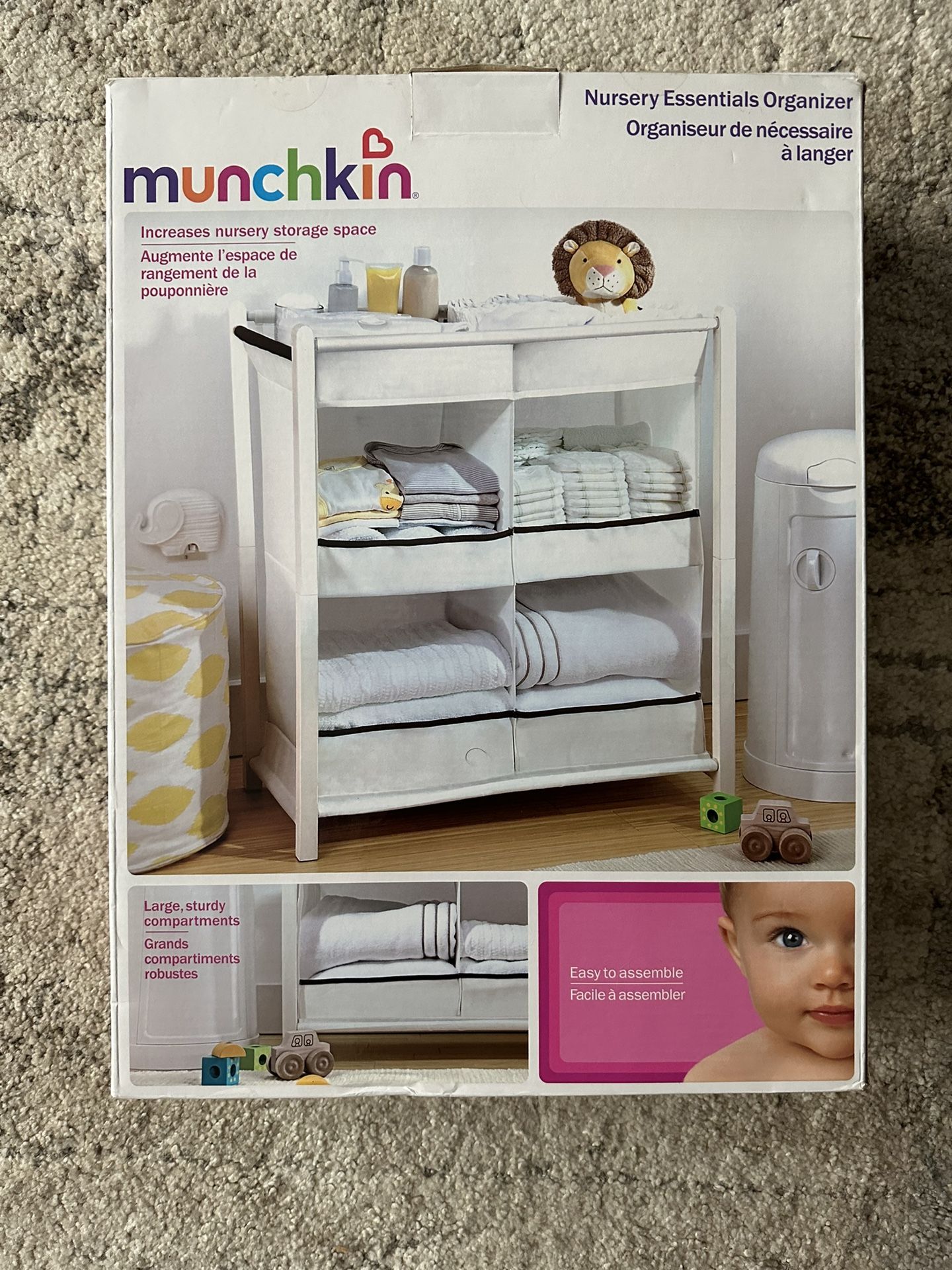 Munchkin Nursery Essentials Organizer