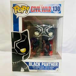 Funko Pop Marvel Captain America Civil War Black Panther #130