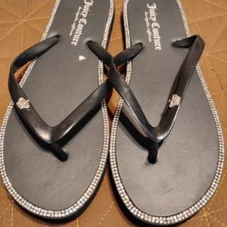 Black Flip Flops