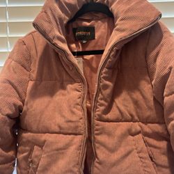 Puffer Coat Women’s Pink/Mauve Sz Small
