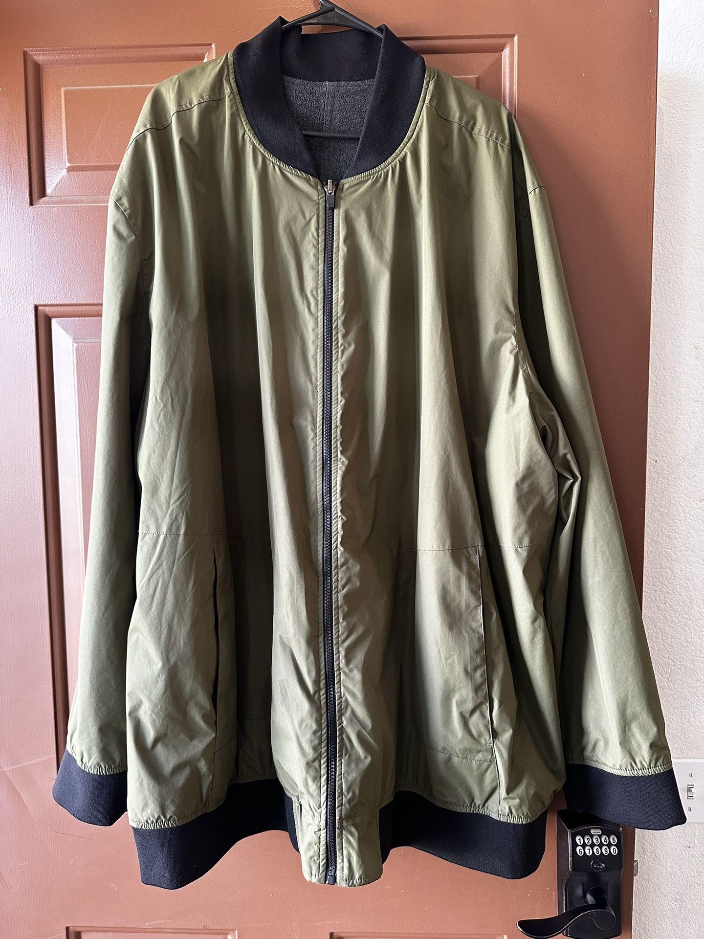 $50 5xl Reversible Bomber/Letterman Jacket