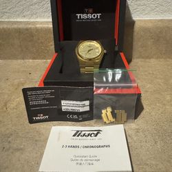 Tissot PRX Yellow Gold PVD