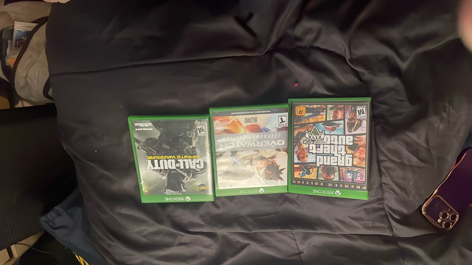 3 XBOX One Games (code Never Used)