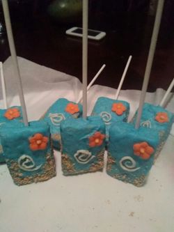 Moana's Rice Krispies..
