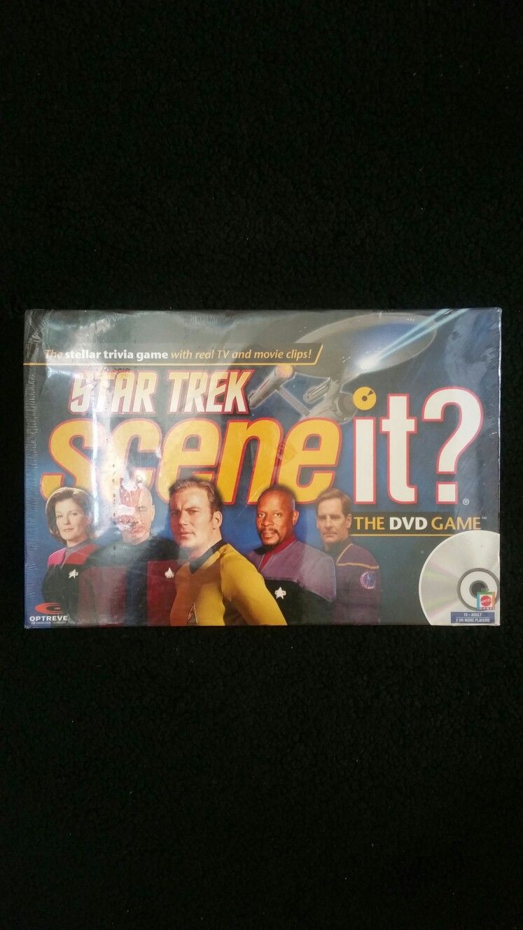 *MATTEL Gamez / Star Trek Scene it? / The DVD Game / (NEW) / Ck My OFFER'z... ¡!*