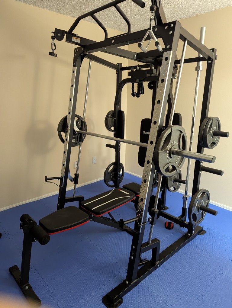 SunHome Smith Machine 2000lbs Power Cage