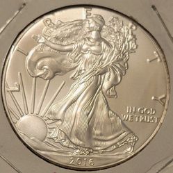 2016 American Eagle Silver Dollar Coin