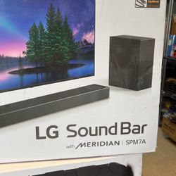 Lg Sound Bar With Meridian Spm7a