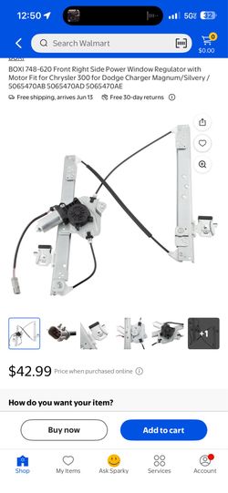 Dodge magnum window regulator
