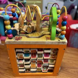 Wooden Activity Cubes