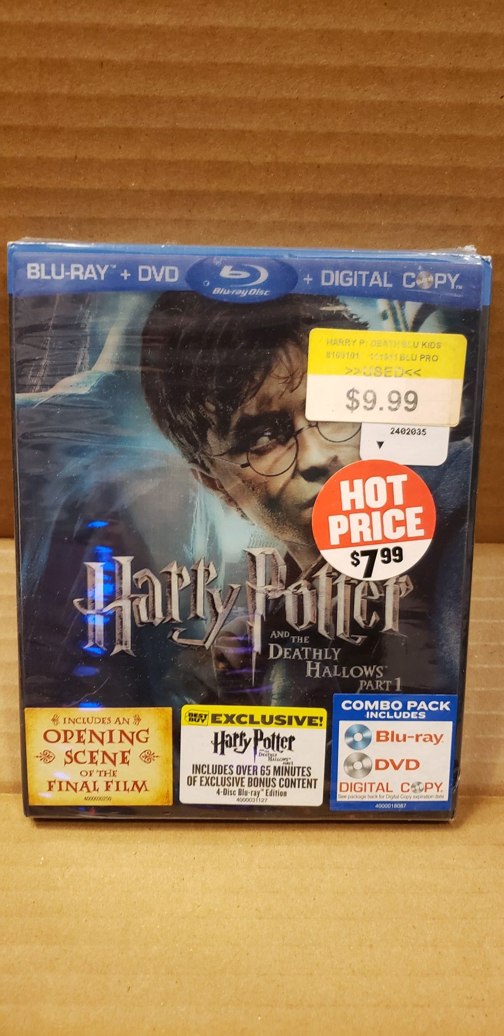 Harry Potter and the Deadly Hallows Part 1- Blu-ray + DVD + Digital Copy