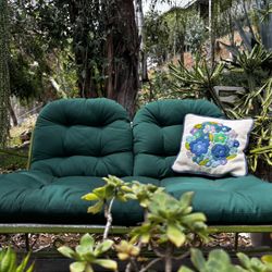 3-Piece Tufted Sunbrella Sofa Cushions (Cushions Only)