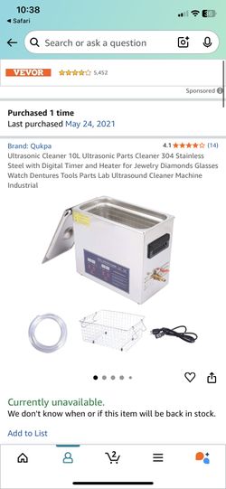 Digital Ultrasonic Cleaner
