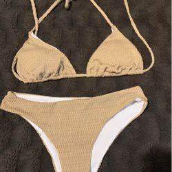 Bikini Set with Matching Cover-Up - Size S