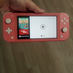 Switch Lite With Charger 