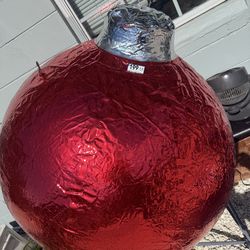 3 foot Christmas ornament